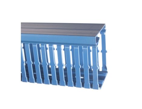 tehalit Kanał grzebieniowy BA7A 80x40mm PVC szary BA7A80040 /2m/