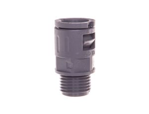 Dławnica do węża osłonowego M16 IP68 SILVYN KLICK-GM 16x1,5/1 szara 55501020