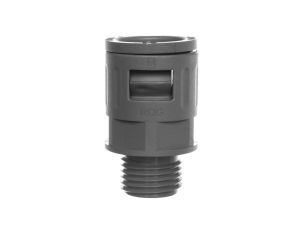 Dławnica do węża osłonowego M16 IP68 SILVYN KLICK-GM 16x1,5/2 szara 55501030