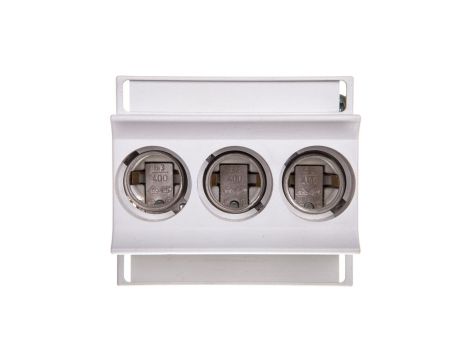 Gniazdo bezpiecznikowe na szynę 3P 63A D02 400V DIN D0 3278/3 VR D02/E18 LD02K63-3KS