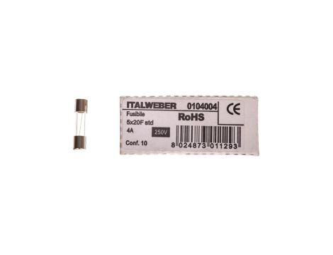 Wkładka aparatowa 5x20mm 4A F /szybka/ 250V 006710023 /10szt./