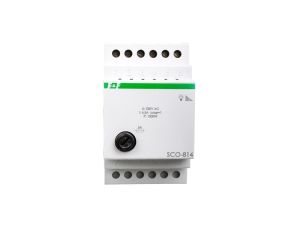 Ściemniacz przycisk szary 0-1000VA 230V SCO-814