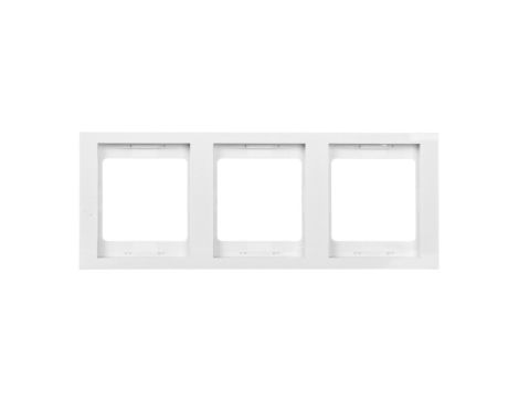 Berker K.1 Ramka potrójna pionowa śnieżnobiała13337009