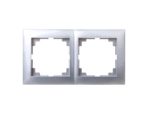 Sentia Ramka podwójna srebrny połysk 1472-56