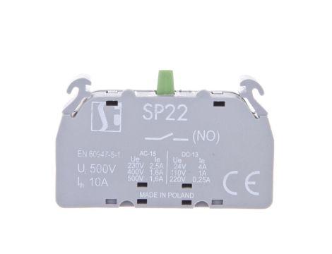 Styk pomocniczy 1Z montaż czołowy SP2210-2