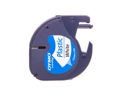Taśma do drukarki DYMO LETRA LT-100H 12x4m biała TDL-T 59422 E04ZP-03040200201