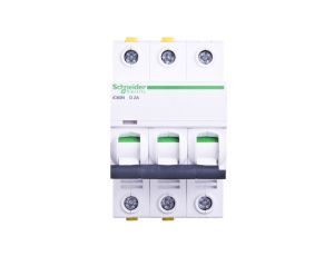 Wyłącznik nadprądowy 3P D 2A 6kA AC iC60N-D2-3 Acti9 A9F05302