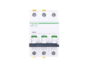 Wyłącznik nadprądowy 3P D 6A 6kA AC iC60N-D6-3 Acti9 A9F05306