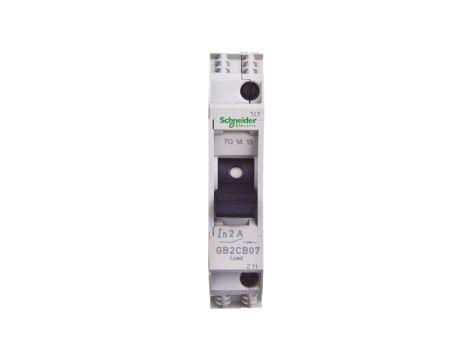 Wyłącznik termo-magnetyczny 1P 2A AC GB2CB07