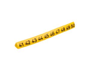Oznacznik przewodów OZ-1/41-50 żółty E04ZP-01020201500 /100szt./