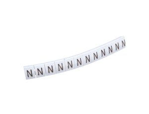 Oznacznik biały symbole DK 1/Z5 /N/ 89296006 /100szt./