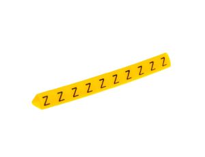 Oznacznik przewodów OZ-1/Z żółty E04ZP-01020204800 /100szt./