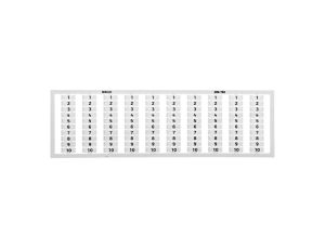 Ramka z oznacznikami 10x 1-10 209-702 /5szt./