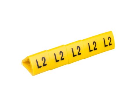 Oznacznik przewodów OZ-3/L2 żółty E04ZP-01020504800 /100szt./