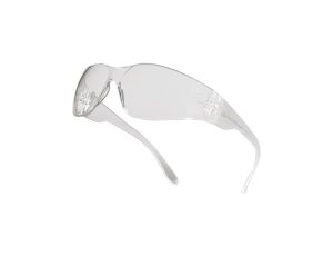 Okulary ochronne z poliwęglanu bezbarwne UV400 BRAVA2 CLEAR BRAV2IN