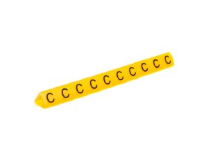 Oznacznik przewodów OZ-1/C żółty E04ZP-01020202400 /100szt./
