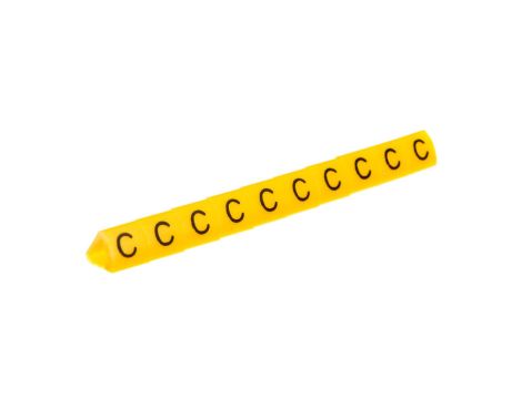 Oznacznik przewodów OZ-1/C żółty E04ZP-01020202400 /100szt./