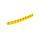 Oznacznik przewodów OZ-1/F żółty E04ZP-01020202700 /100szt./