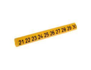Oznacznik przewodów OZ-0/21-30 żółty E04ZP-01020101300 /100szt./