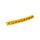 Oznacznik przewodów OZ-0/41-50 żółty E04ZP-01020101500 /100szt./