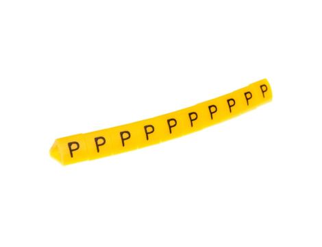 Oznacznik przewodów OZ-1/P żółty E04ZP-01020203800 /100szt./