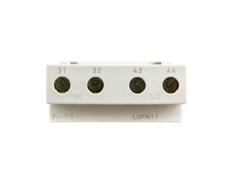 Styk pomocniczy 1Z 1R montaż od góry LUFN11