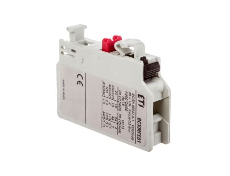 Styk pomocniczy 1R montaż czołowy BCXMFE01 004641501