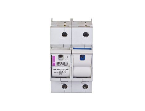 Rozłącznik bezpiecznikowy 1P+N 63A STV D02 002271002