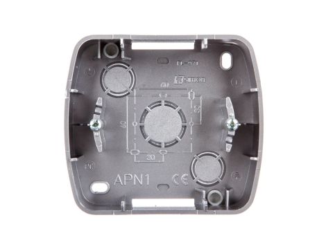Simon Akord Puszka natynkowa pojedyncza aluminium metalizowane APN1/26