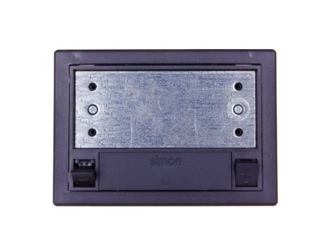 Simon Connect Puszka SF podłogowa pojedyncza 2xK45 szary grafit SF110/14