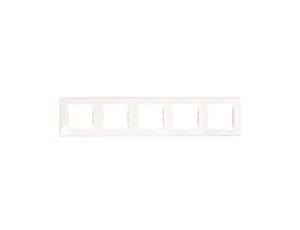 Sedna Ramka pięciokrotna biała pozioma SDN5800921