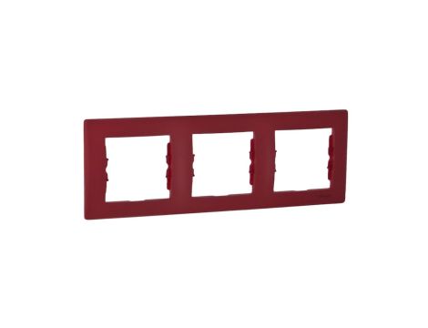 Sedna Ramka potrójna czerwona pozioma SDN5800541
