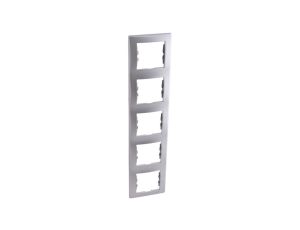 Sedna Ramka pięciokrotna aluminium pionowa SDN5801560
