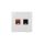 Simon Basic Gniazdo teleinformatyczne RJ45 kat.5e + RJ11 białe BMF5T.02/11