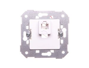 Simon 82 Gniazdo telefoniczne pojedyncze RJ11 białe 75480-30