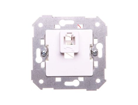 Simon 82 Gniazdo telefoniczne pojedyncze RJ11 białe 75480-30