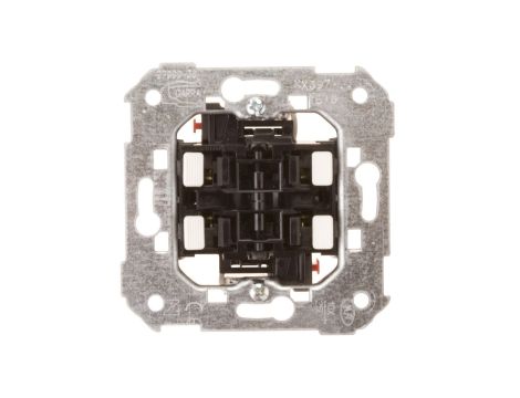 Simon 82 Łącznik schodowy podwójny mechanizm, szybkozłącza, 75397-39