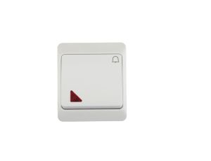 Hermes Przycisk /dzwonek/ IP44 biały ŁNT-1D+n 0347-02