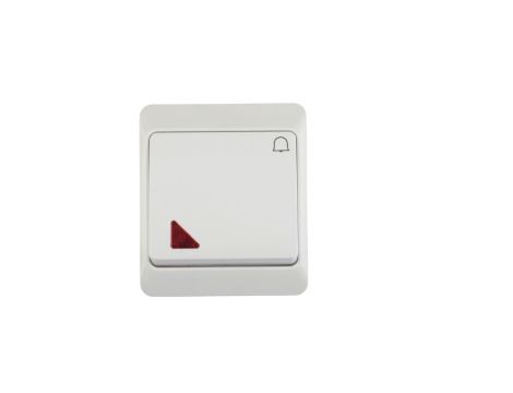 Hermes Przycisk /dzwonek/ IP44 biały ŁNT-1D+n 0347-02