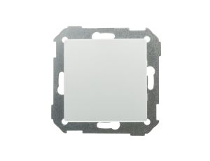 Simon 82 Zaślepka z mostkiem metalowym biała 82800-30