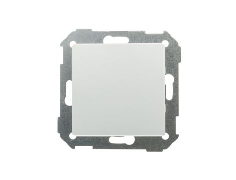 Simon 82 Zaślepka z mostkiem metalowym biała 82800-30