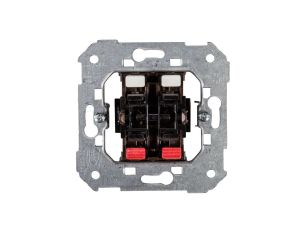 Simon 82 Przycisk podwójny mechanizm, szybkozłącza, 75396-39