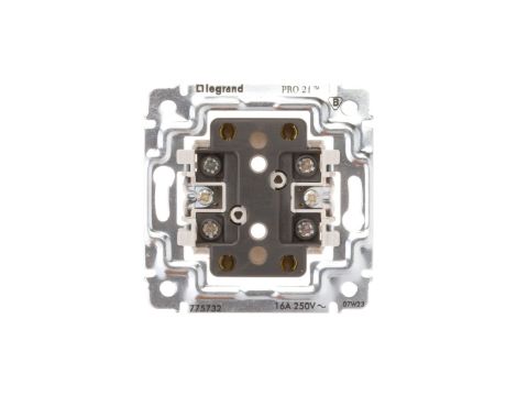 SISTENA LIFE Gniazdo podwójne b/u 16A IP20 775732