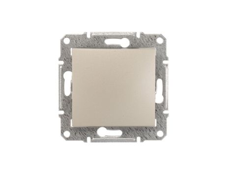 Sedna Łącznik jednobiegunowy 10AX satyna SDN0100168