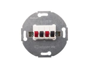 Berker/B.Kwadrat Gniazdo głośnikowe podwójne śnieżnobiałe 457309