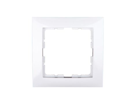 Berker B.Kwadrat Ramka pojedyncza śnieżnobiała 5310118989