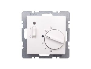 Regulator temperatury z łącznikiem 250V 10A 5C IP20 śnieżnobiały 20308989