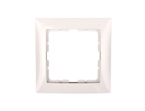Berker B.Kwadrat Ramka pojedyncza kremowa 5310118982