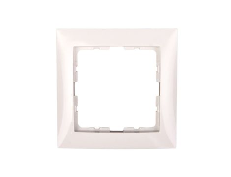 Berker B.Kwadrat Ramka pojedyncza kremowa 5310118982
