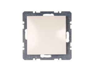 Berker/B.Kwadrat Zaślepka z elementem centralnym kremowa 10098982